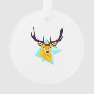 Oh Deer Minimal Rustic Style Acrylic Ornament オーナメント