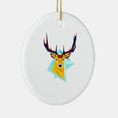 Oh Deer Minimal Rustic Style Ornament セラミックオーナメント (右)