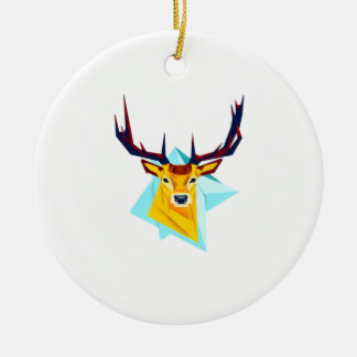 Oh Deer Minimal Rustic Style Ornament セラミックオーナメント