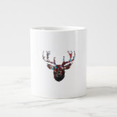 Oh Deer Minimal Style ジャンボコーヒーマグカップ (正面)