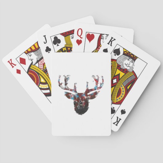 Oh Deer Minimal Style トランプ (裏面)