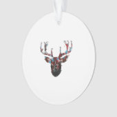 Oh Deer Minimal Style Acrylic Ornament オーナメント (正面)
