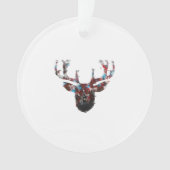 Oh Deer Minimal Style Acrylic Ornament オーナメント (正面)