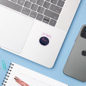 Oh Deer Modern Aesthetic  シール (ノートパソコンとiPhone)