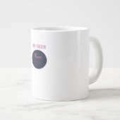 Oh Deer Modern Aesthetic  ジャンボコーヒーマグカップ (正面右)