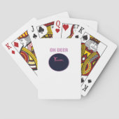 Oh Deer Modern Aesthetic  トランプ (裏面)
