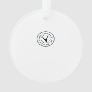 Oh Deer Modern Aesthetic Acrylic Ornament オーナメント