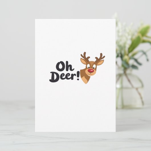 Oh Deer Modern Aesthetic Style シーズンカード (スタンド正面)