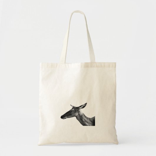 Oh Deer Modern Aesthetic Vibe Tote Bag トートバッグ (正面)