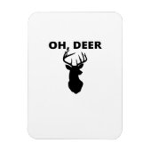 Oh Deer Oh Dear Whimsical Art Style  マグネット (縦)