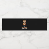 Oh Deer Outstanding In My Field Funny Humor  ペットボトルラベル (シングルラベル)