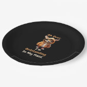 Oh Deer Outstanding In My Field Funny Humor  ペーパープレート (アングル)