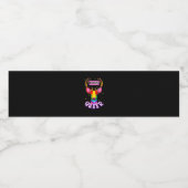 Oh Deer Queer Pride Month Celebration Gift ペットボトルラベル (シングルラベル)