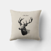 Oh Deer Reindeer クッション (裏面)