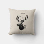 Oh Deer Reindeer クッション (正面)
