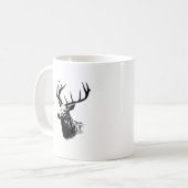 Oh Deer Reindeer コーヒーマグカップ (正面左)