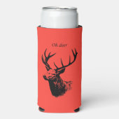 Oh Deer Reindeer スリム缶クーラー (Seltzer正面)