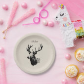 Oh Deer Reindeer ペーパープレート (パーティー)