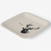 Oh Deer Reindeer ペーパープレート (傾斜あり)