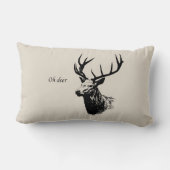 Oh Deer Reindeer ランバークッション (裏面)