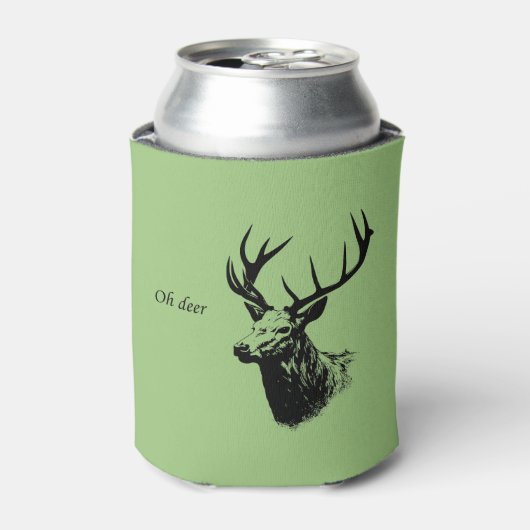 Oh Deer Reindeer 缶クーラー (缶正面)