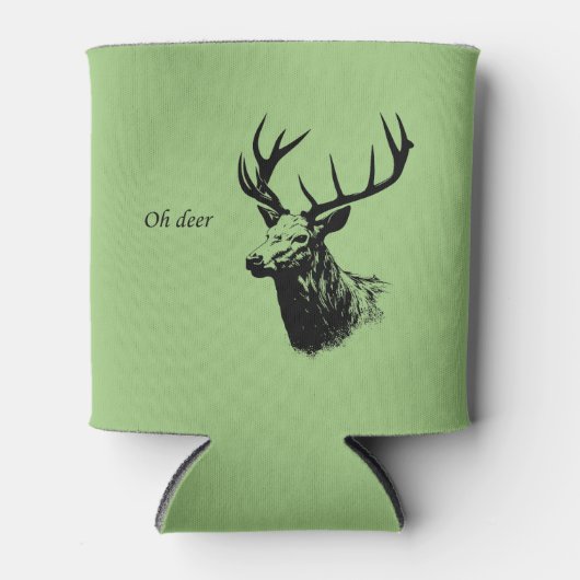 Oh Deer Reindeer 缶クーラー (正面)