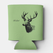 Oh Deer Reindeer 缶クーラー (裏面)