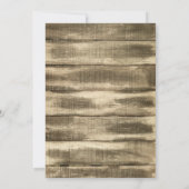 Oh Deer Reindeer Baby Shower招待 招待状 (裏面)