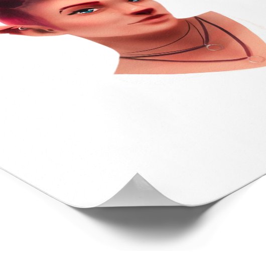 Oh Deer Simple Creative Style  ポスター (角)