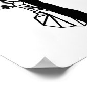 Oh Deer Soft Minimal Vibe ポスター (角)