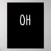 Oh Deer Trendy Halloween Style ポスター (正面)