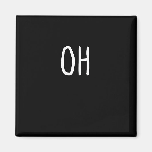 Oh Deer Trendy Halloween Style  マグネット (正面)