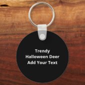 Oh Deer Trendy Halloween Style Keychain キーホルダー (裏面)