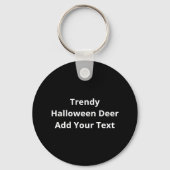 Oh Deer Trendy Halloween Style Keychain キーホルダー (裏面)