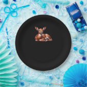 Oh Deer Trendy Modern Aesthetic  ペーパープレート (パーティー)