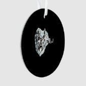 Oh Deer Trendy Modern Style オーナメント (正面)