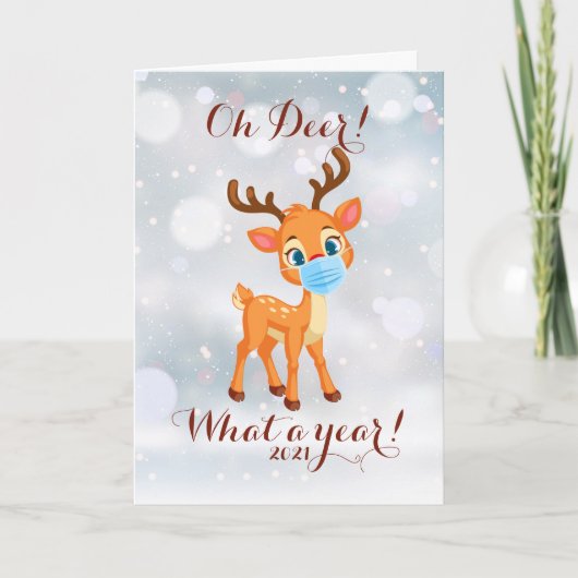 Oh Deer What A Year 2021 クリスマス (正面)