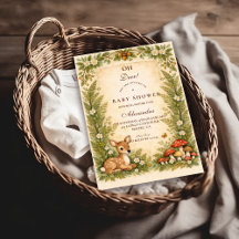 Oh Deer Woodland Baby Shower