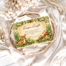 Oh Deer Woodland Diapper Raffle