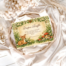 Oh Deer Woodland Diapper Raffle エンクロージャーカード