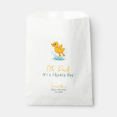 Oh Duck, It’s a Mystery Bag! Cute Baby Shower フェイバーバッグ (正面)