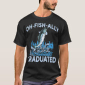 Oh Fish Ally卒業2021魚釣り卒業 Tシャツ (正面)