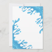 Oh FishOle誕生日招待状カード (裏面)