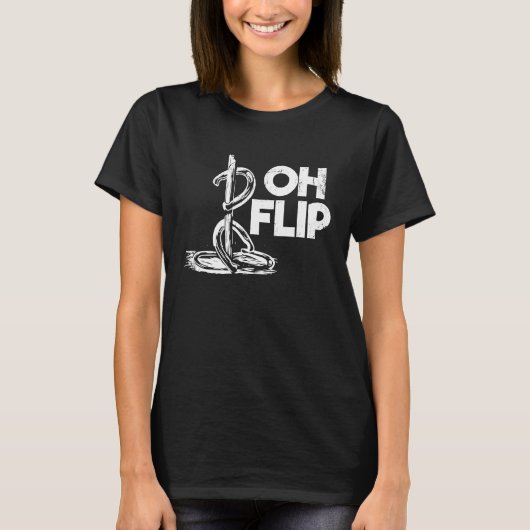 Oh Flip 馬蹄投げ Tシャツ (正面)