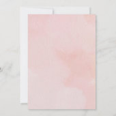 Oh Girl Frame Boho Rainbow Baby Shower 招待状 (裏面)