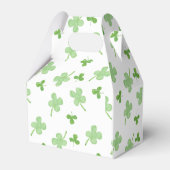 Oh Girl St. Patrick's Day Baby Shower Green  フェイバーボックス (裏面サイド)