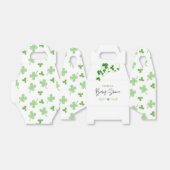Oh Girl St. Patrick's Day Baby Shower Green  フェイバーボックス (折り畳みなし)