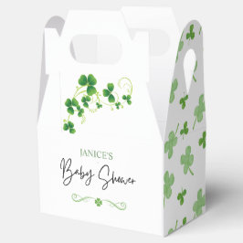 Oh Girl St. Patrick's Day Baby Shower Green  フェイバーボックス