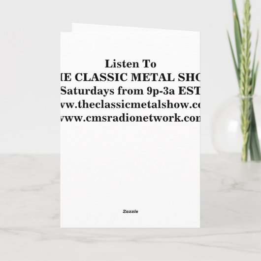 "Oh God, That's Great" Greeting Cards! カード (裏面)