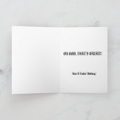 "Oh God, That's Great" Greeting Cards! カード (内部)